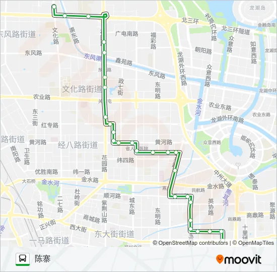 77路 Bus Line Map