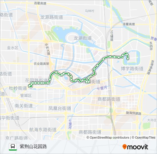 公交265路的线路图