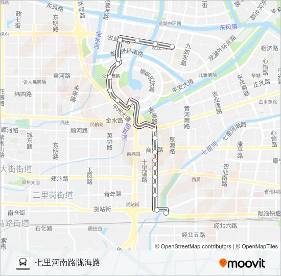 S129路 Bus Line Map