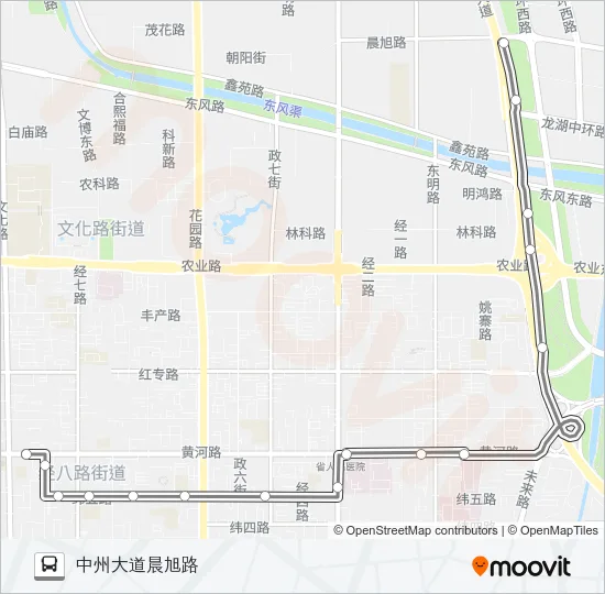 公交S172路的线路图