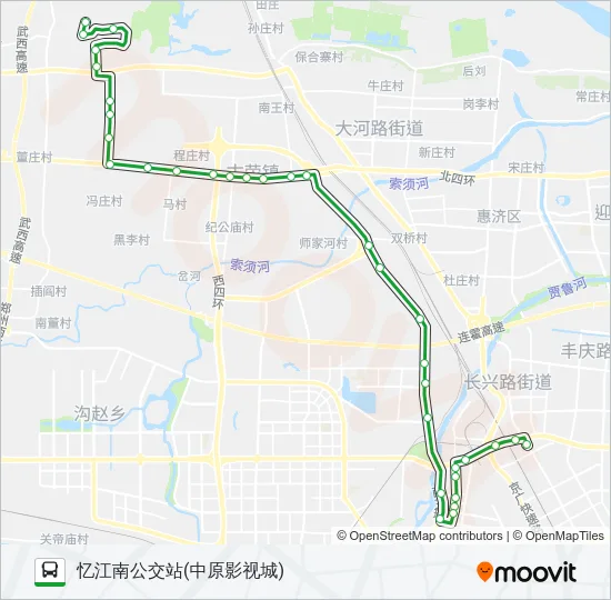 723路支线 Bus Line Map
