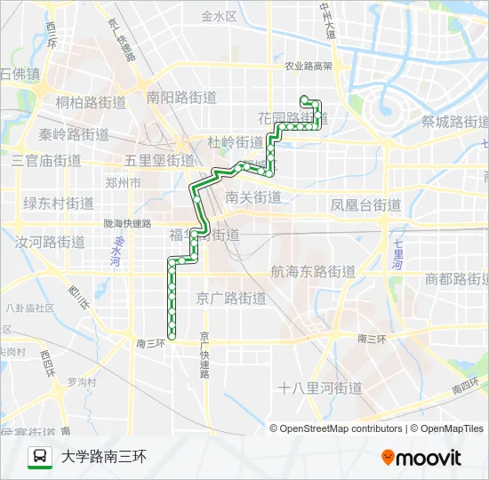 公交40路的线路图