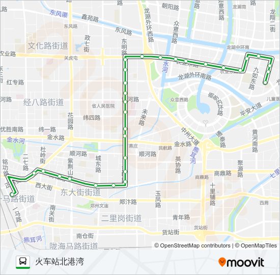 公交65路的线路图