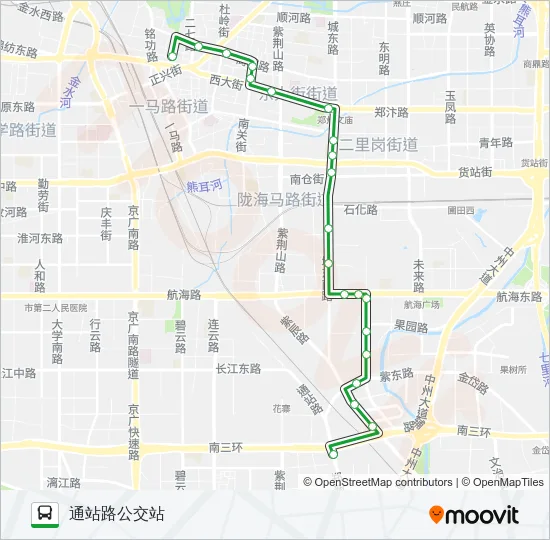 89路 Bus Line Map