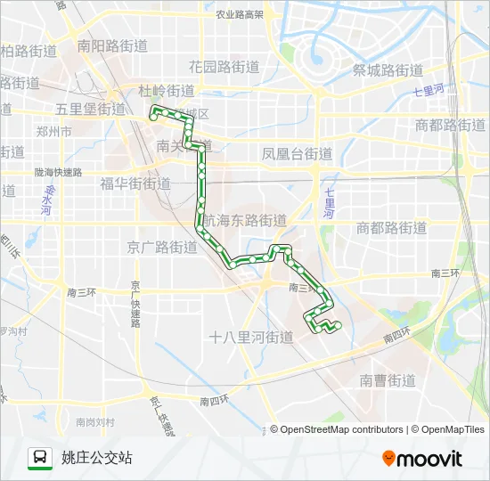 518路 Bus Line Map