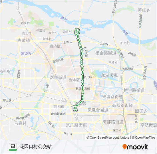 公交32路的线路图