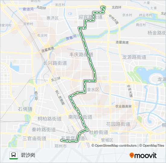 公交79路的线路图