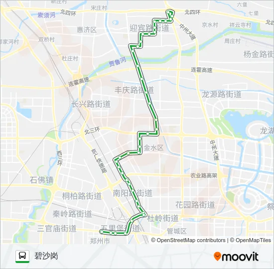 公交79路的线路图