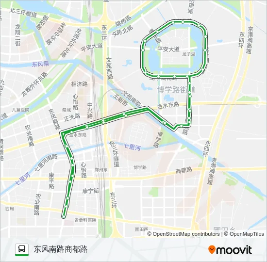 公交160路的线路图