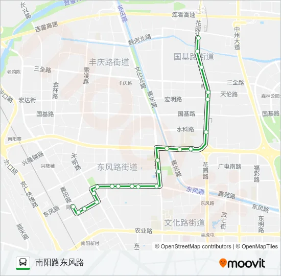185路 Bus Line Map