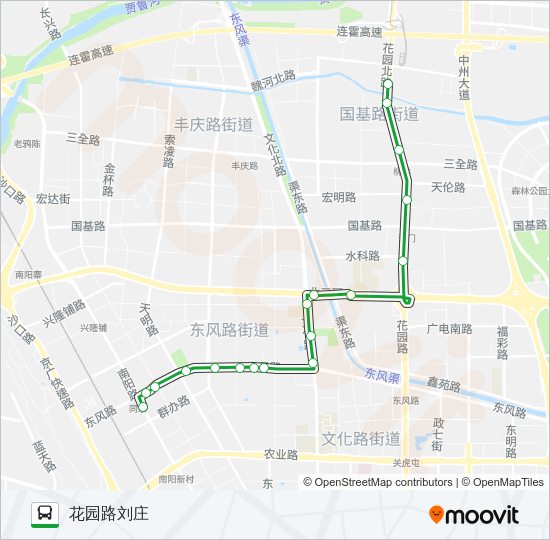 公交185路的线路图