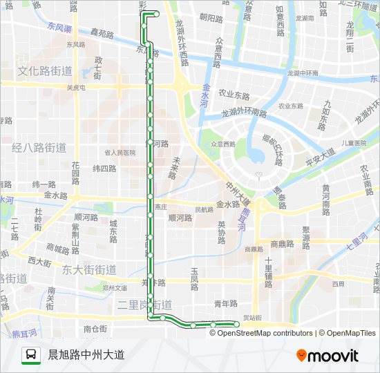 公交192路的线路图