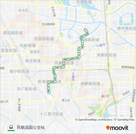 193路 Bus Line Map