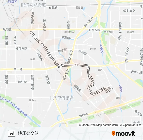 S121路 Bus Line Map
