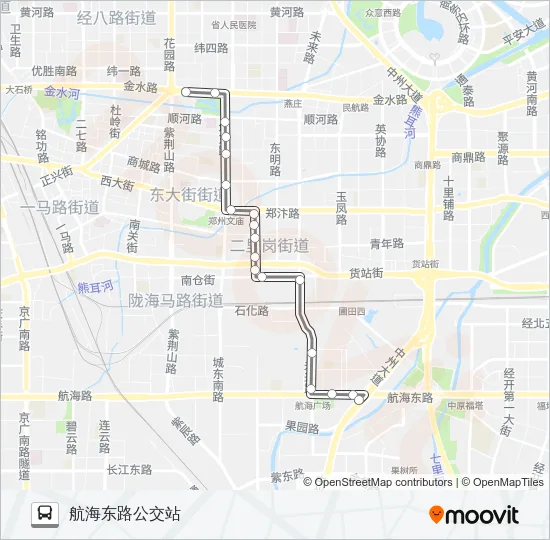 S166路 Bus Line Map