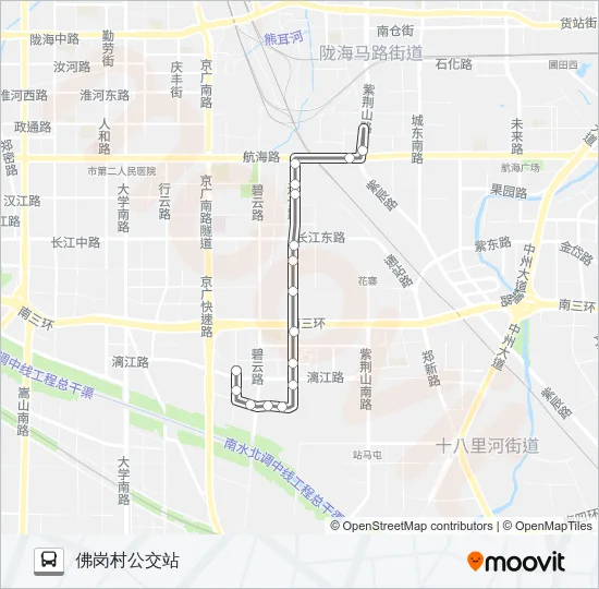 S117路 Bus Line Map