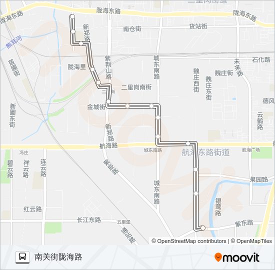 S118路 bus Line Map