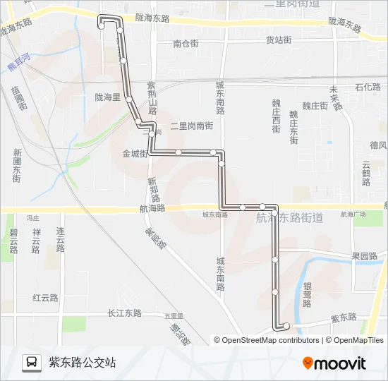S118路 Bus Line Map