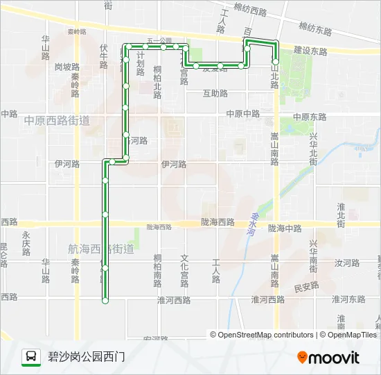 281路 Bus Line Map