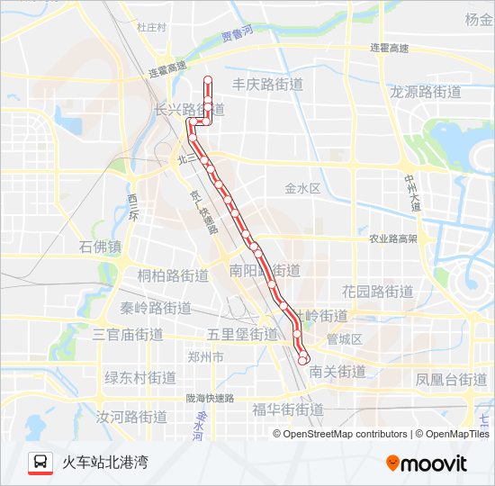 公交Y8路的线路图