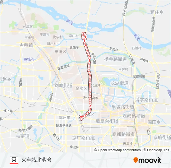 公交Y11路的线路图