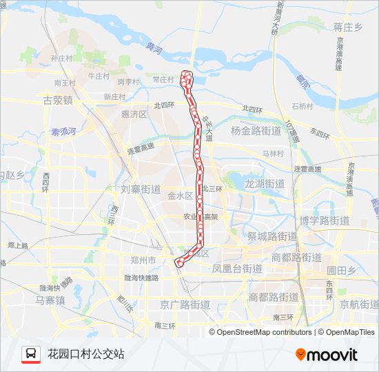 公交Y11路的线路图