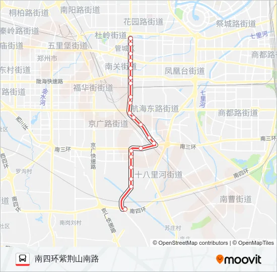 公交Y16路的线路图