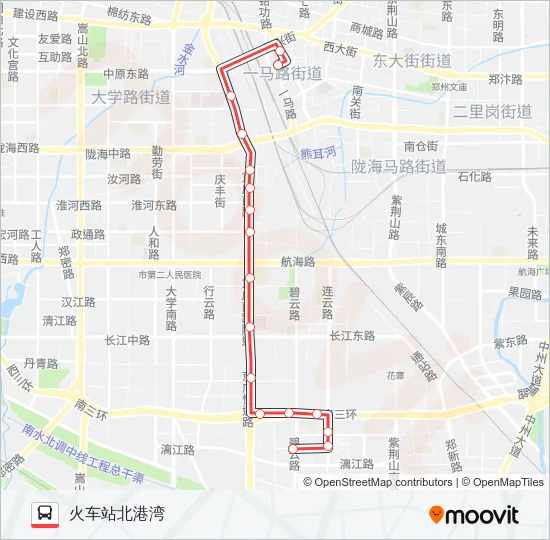 Y17路 Bus Line Map