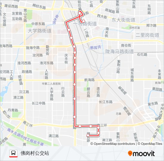 Y17路 bus Line Map
