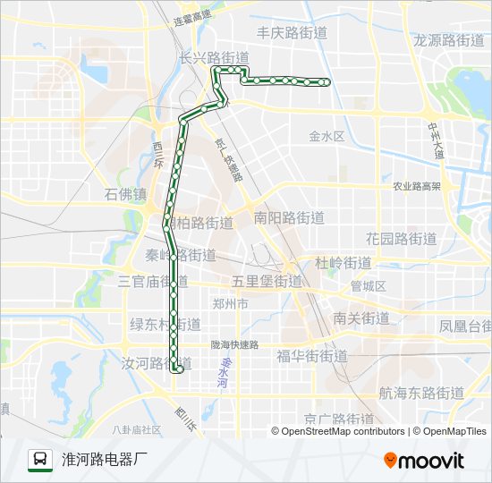 公交Y25路的线路图