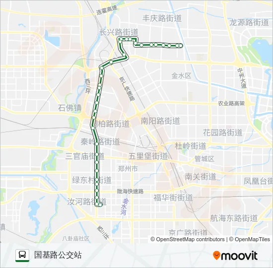 公交Y25路的线路图