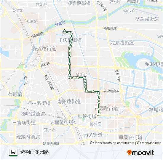 公交Y27路的线路图