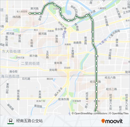公交Y30路的线路图