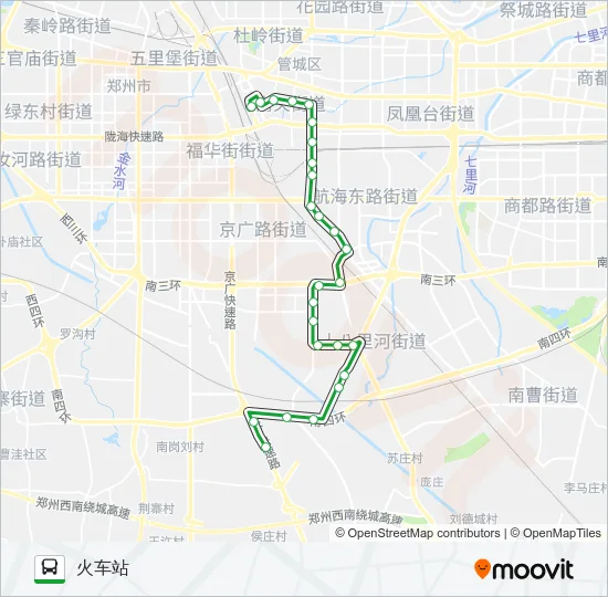 136路 Bus Line Map