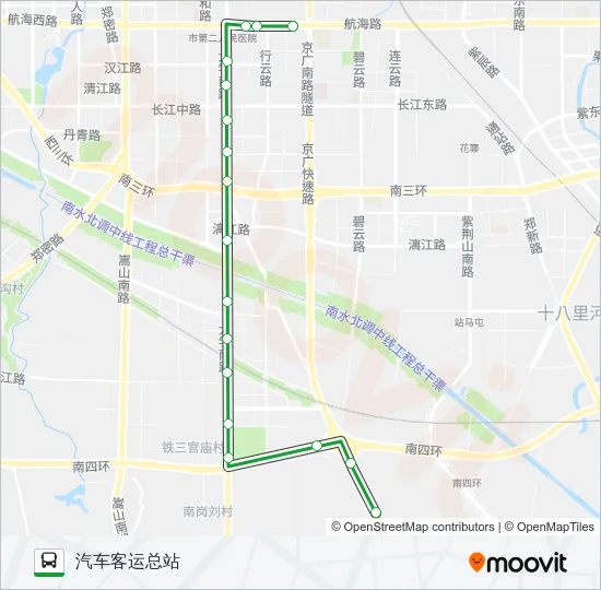 176路 Bus Line Map