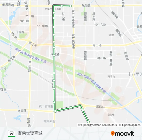 176路 Bus Line Map