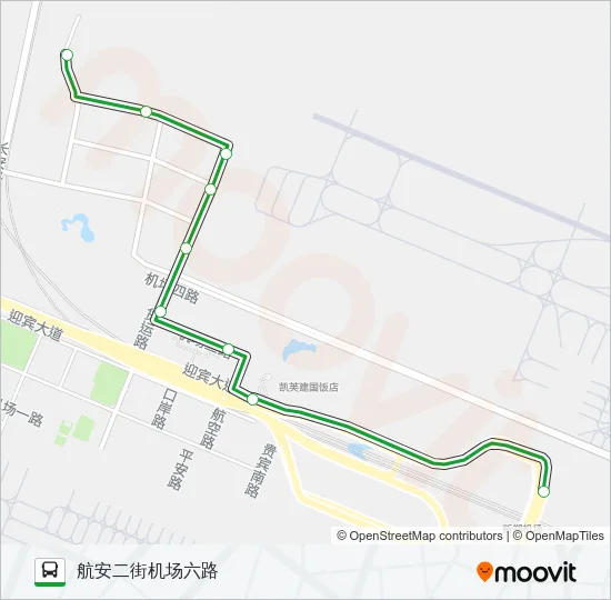 613路 Bus Line Map