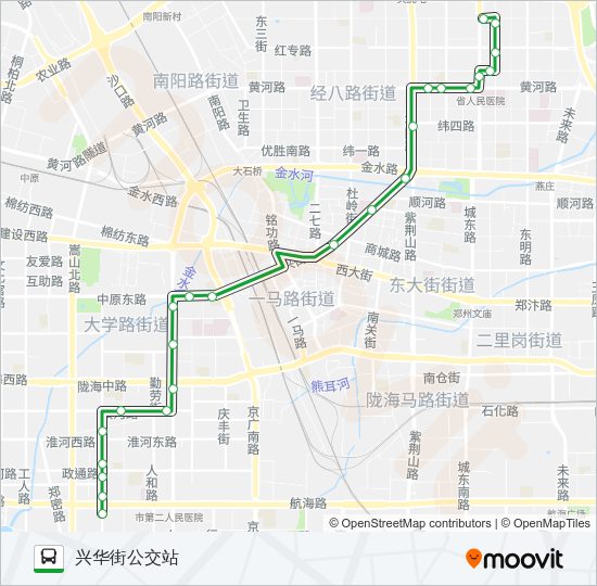 公交903路的线路图
