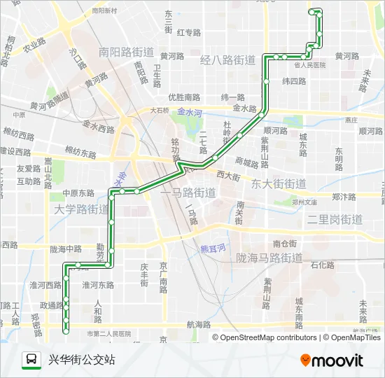 公交903路的线路图