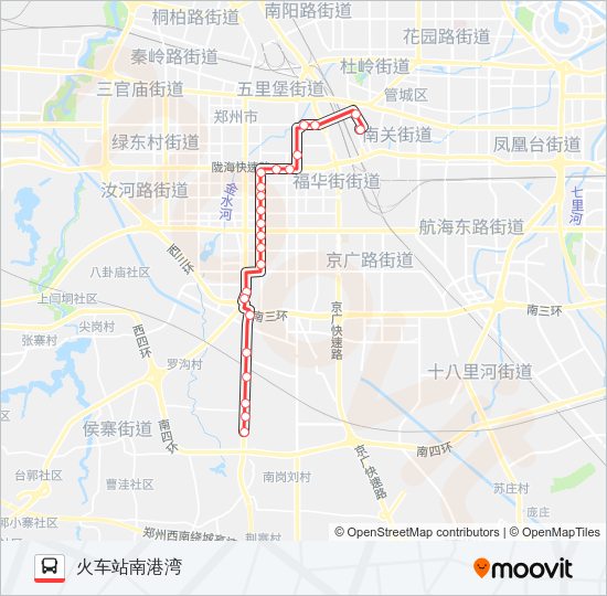 公交Y15路的线路图