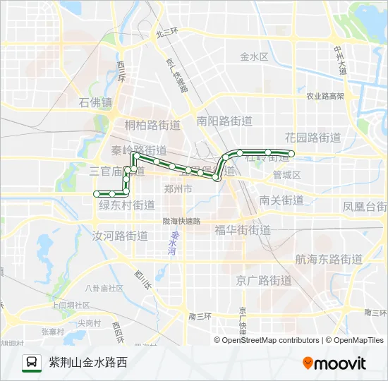 公交Y22路的线路图