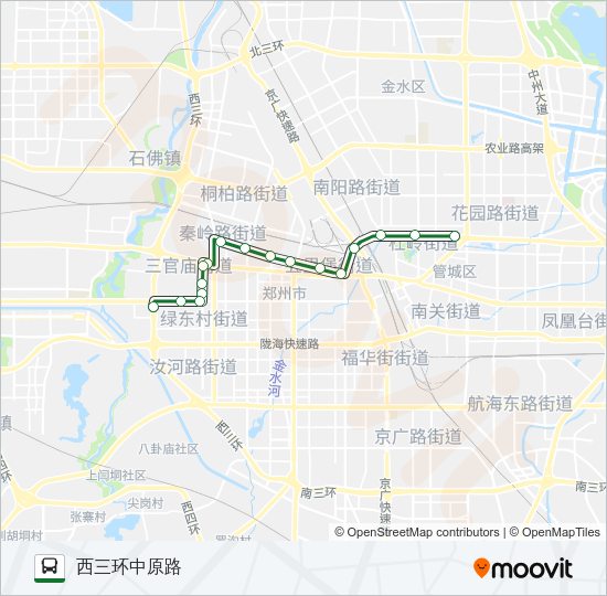 公交Y22路的线路图
