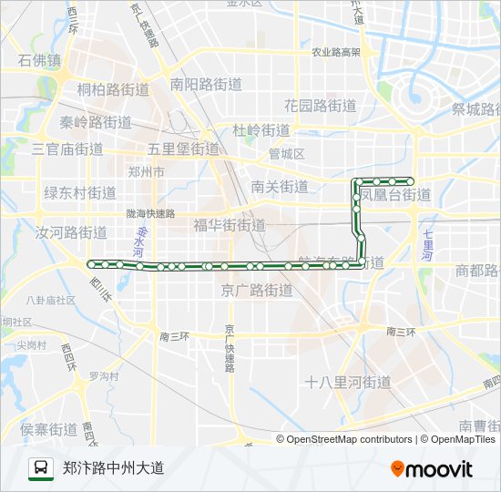 公交Y28路的线路图