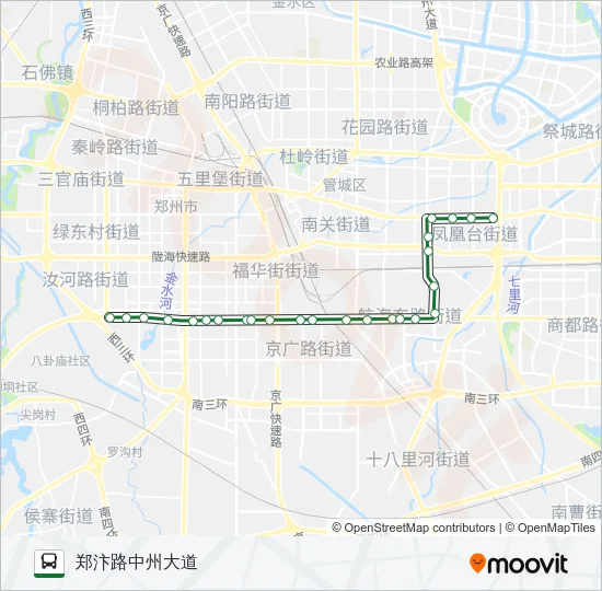 公交Y28路的线路图