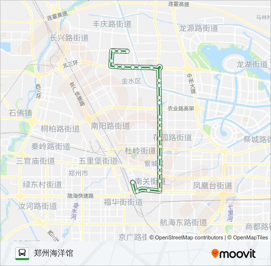 公交29路的线路图