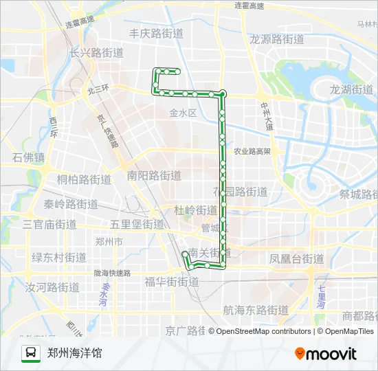 公交29路的线路图