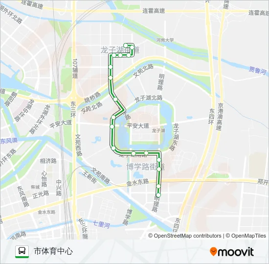 公交170路的线路图