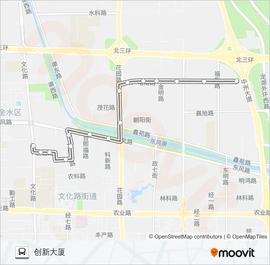 S105路 Bus Line Map