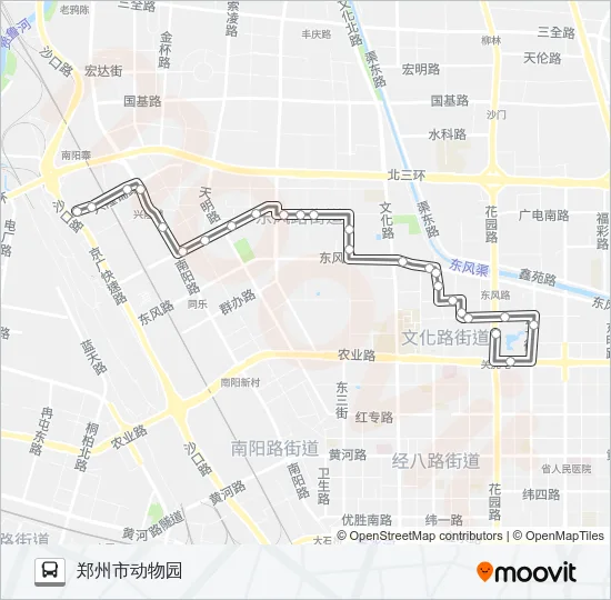 S108路 Bus Line Map