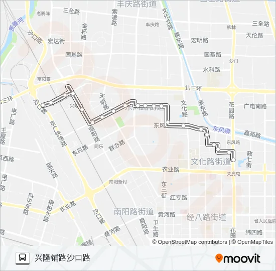 S108路 Bus Line Map